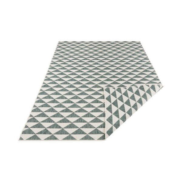 Tahiti zöld-krémszínű kétoldalas kültéri szőnyeg, 200 x 290 cm - Bougari-image-2