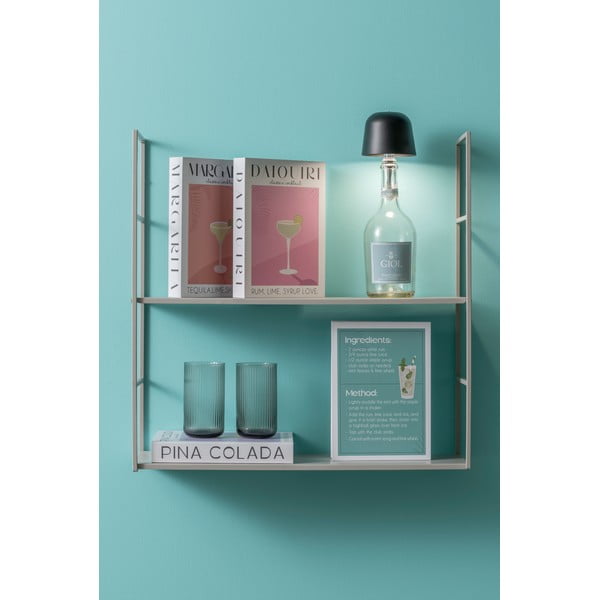 Fehér-narancssárga dekoratív papír tárolódoboz 18x4x25 cm Margarita – PT LIVING-image-3