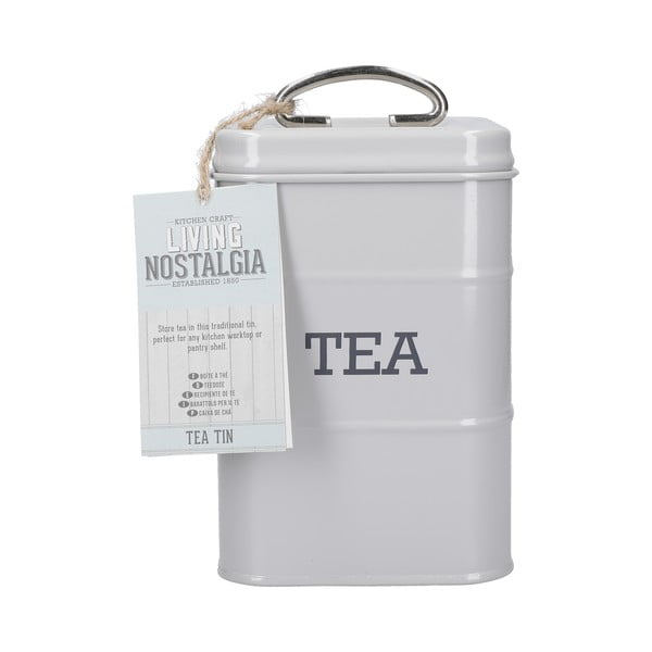 Teatartó acél doboz Living Nostalgia – Kitchen Craft-image-4