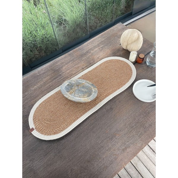 Juta asztali futó 35x100 cm Wicker – Mila Home Luxury-image-3