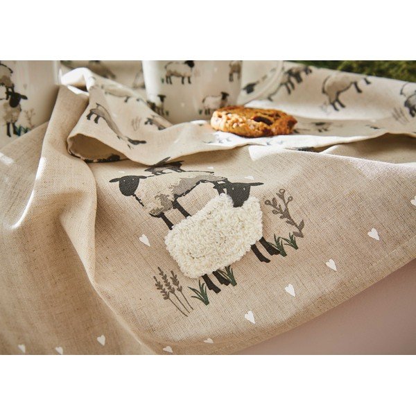 Lenkeverék konyharuha szett 3 db-os 45x65 cm Highland Sheep – Cooksmart ®-image-2