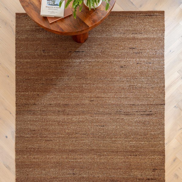 Terrakotta színű kétoldalas-kézi szövésű gyapjúkeverék szőnyeg 160x230 cm Birkdale Rust – Asiatic Carpets-image-1