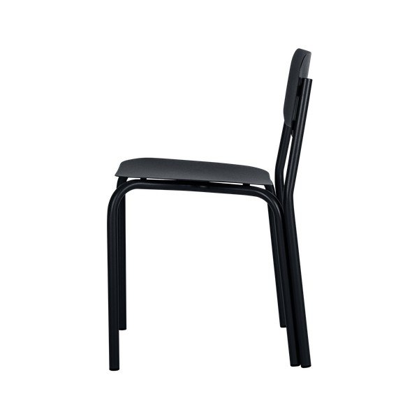Fekete fém kerti szék Kei – noo.ma-image-2