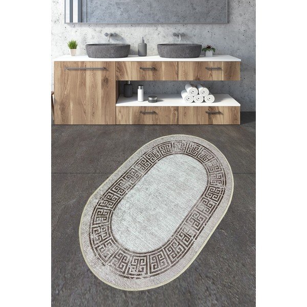 Világosbarna fürdőszobai kilépő 70x120 cm Arturo – Foutastic-image-1