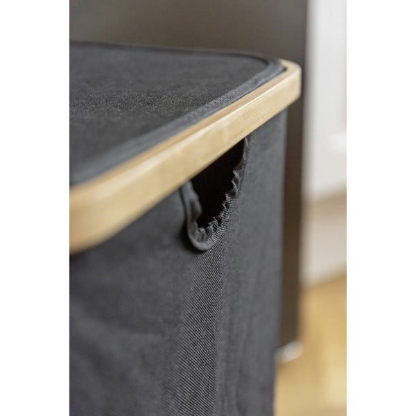 Textil szennyeskosár 68 l Ecori – Wenko-image-2