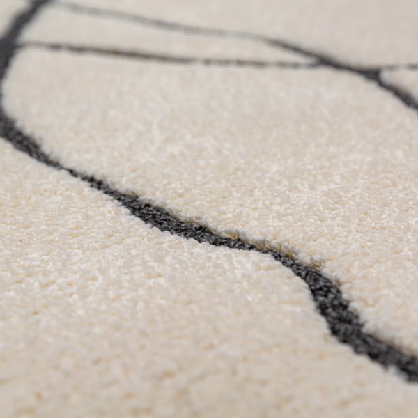 Krémszínű szőnyeg 120x170 cm Flow – Flair Rugs-image-2