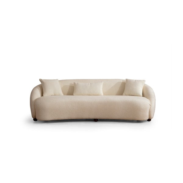 Krémszínű kanapé 230 cm Napoli – Artie