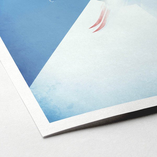 Ski France poszter, A3 - Travelposter-image-2