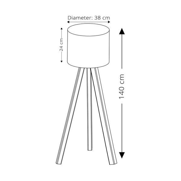 Aror fehér állólámpa-image-1