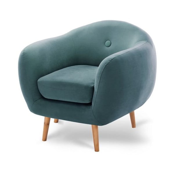 Türkizkék fotel - Scandi by Stella Cadente Maison-image-2
