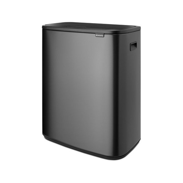 Sötétszürke acél érintésre nyíló szemetes 60 l Bo Touch Bin – Brabantia-image-3