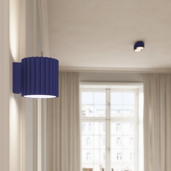 Kék fém spotlámpa ø 10 cm Zora – Sollux-image-2