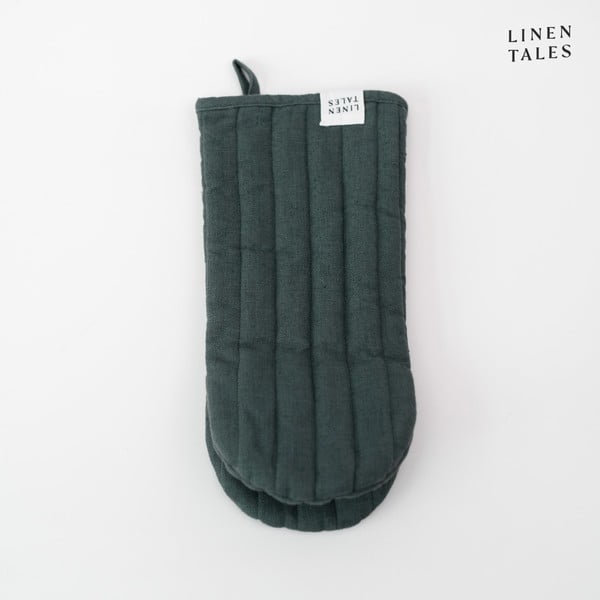 Len edényfogó Forest Green – Linen Tales-image-2