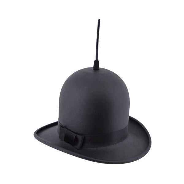 Decor Woman Hat fekete függőlámpa, ⌀ 28 cm - Homemania