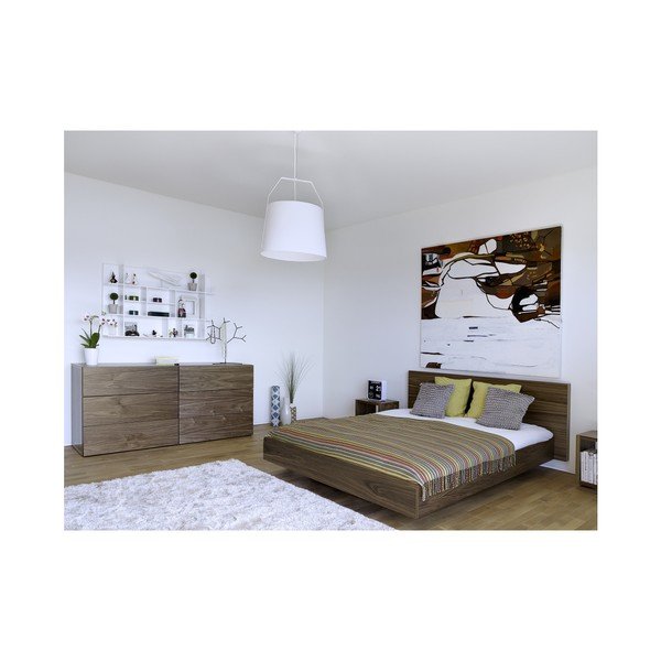 Float barna ágy, 160 x 200 cm - TemaHome-image-2