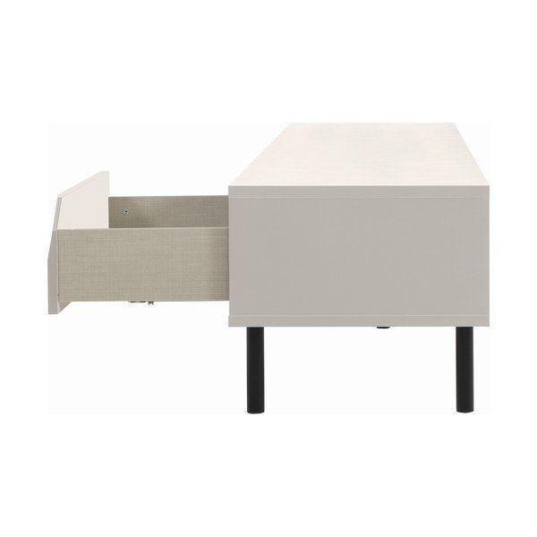 Fehér TV-állvány 177x39 cm Corner - Tenzo-image-2