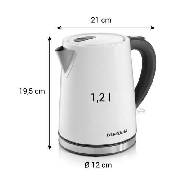 Fehér vízforraló 1.2 l GrandChef – Tescoma-image-3
