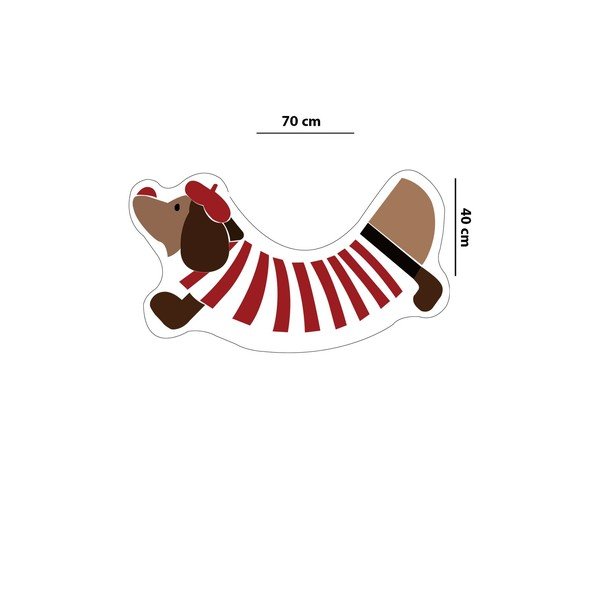 Fürdőszobai kilépő 40x70 cm Dogroll – Foutastic-image-2