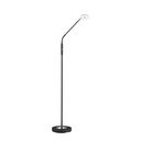 Fekete LED dimmelhető állólámpa (magasság 150 cm) Dent – Fischer & Honsel