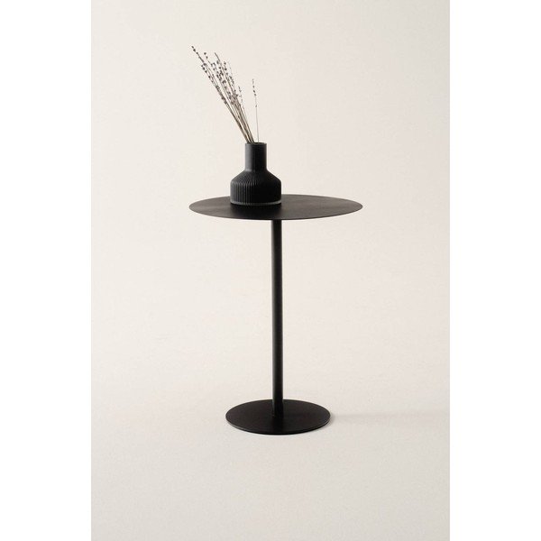 Fém kerek tárolóasztal ø 40 cm Heby – Jotex-image-1