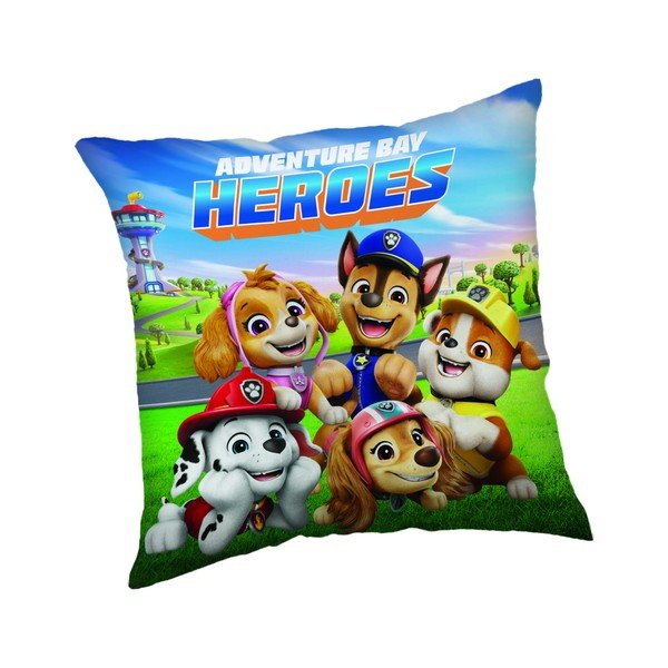 Mikroplüss gyerek párna 40x40 cm Tlapková patrola Heroes – Jerry Fabrics