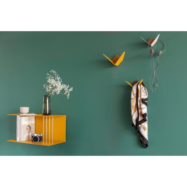 Okkersárga fém fali polc Teaser – UMAGE-image-1