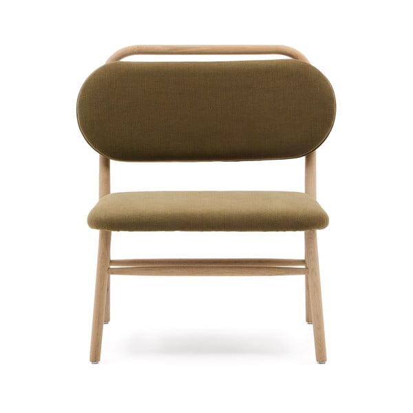 Zöld zsenília fotel Helda – Kave Home-image-2