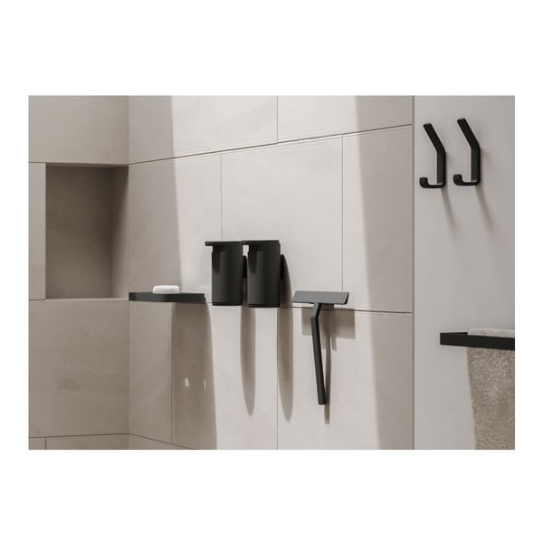 Rim fekete fürdőszobai polc, 22 x 11,4 cm - Zone-image-1