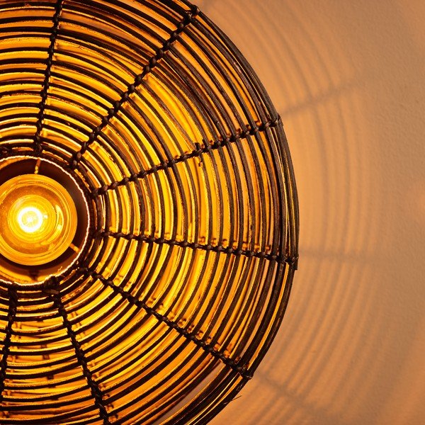 Fekete fali lámpa Mataka – Light & Living-image-3