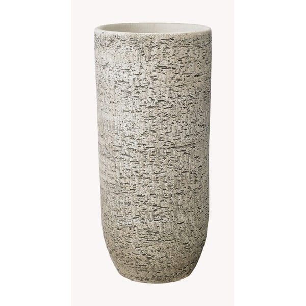 Portland szürke kerámia váza, magasság 50 cm - Big pots