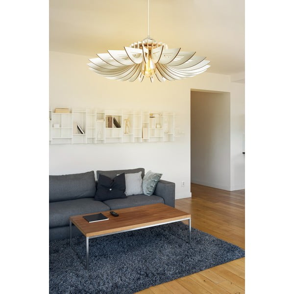 Fehér függőlámpa ø 68 cm – Opviq lights-image-2