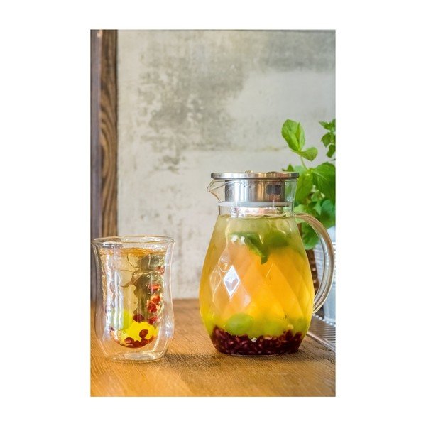 Peter 6 db duplafalú pohár és kancsó készlet - Vialli Design-image-3