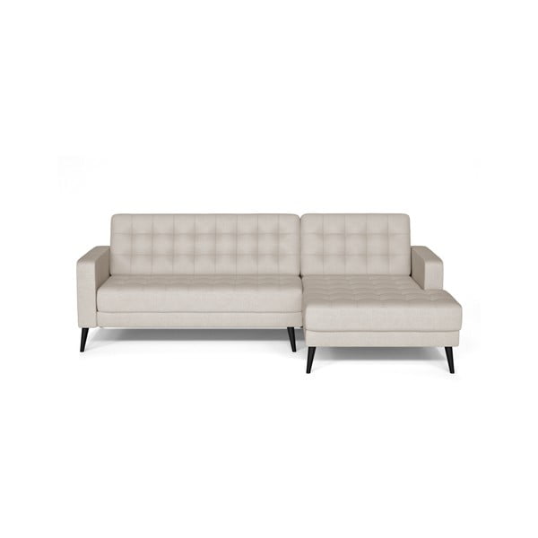 Boston krémszínű kanapé, jobb oldali kivitel - Prêt à Meubler Classics