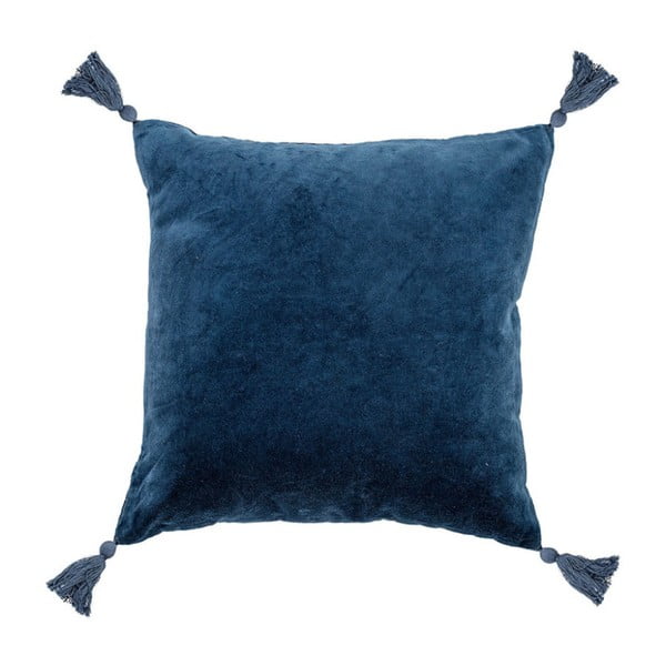 Cushion Nero sötétkék pamut párna, 45 x 45 cm - Bloomingville