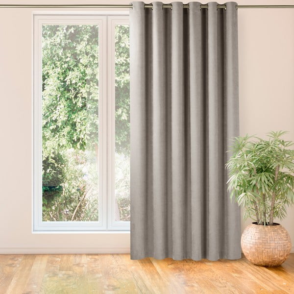 Világosbarna függöny 140x225 cm Milana – Homede-image-4