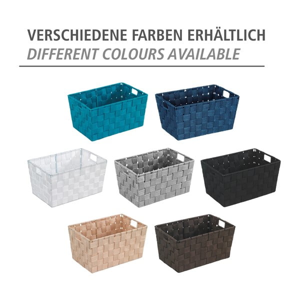 Adria feket tárolókosár, 20 x 30 cm - Wenko-image-4