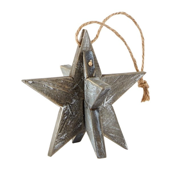 Star Shine dekorációs szobor, 10 cm - KJ Collection