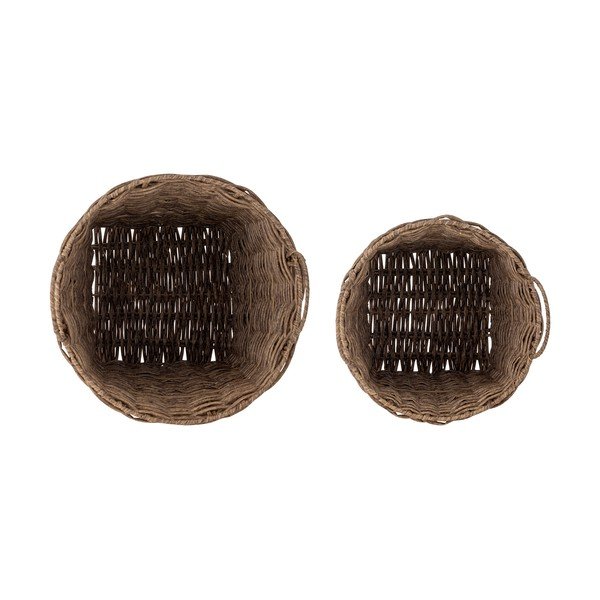 Műrattan kaspó szett 2 db-os ø 35 cm Cestina – Bloomingville-image-4