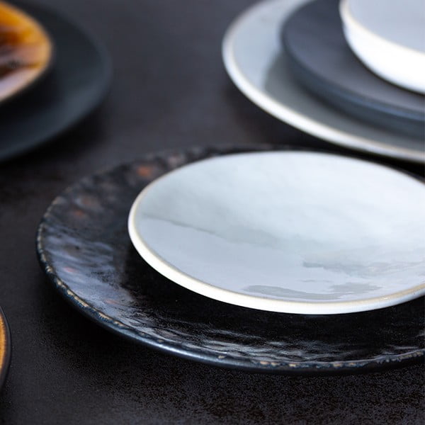 Fehér desszertes agyagkerámia tányér ø 16 cm Roda – Costa Nova-image-1