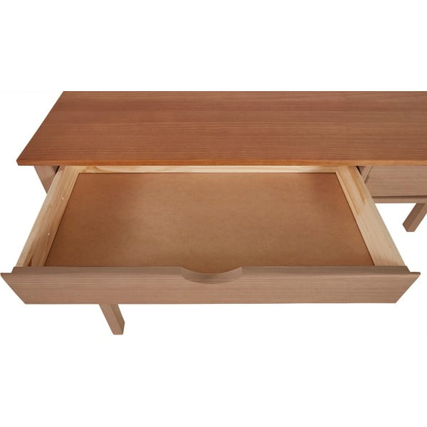 Gava borovi fenyő íróasztal, hosszúság 140 cm - Støraa-image-4