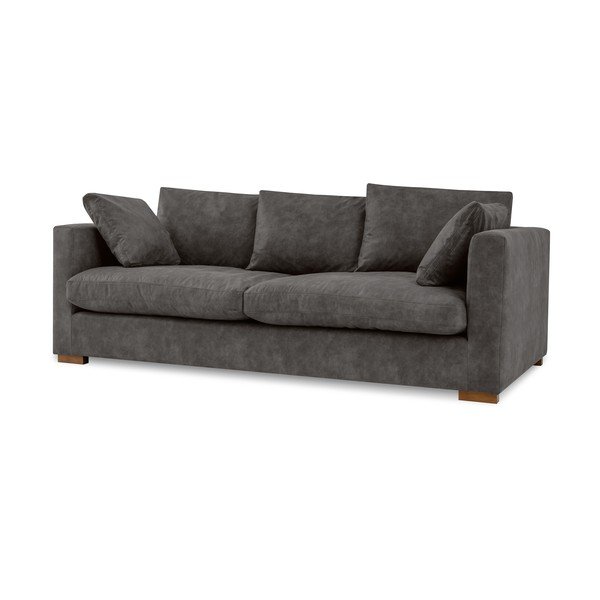 Antracitszürke kanapé 220 cm Comfy – Scandic-image-2