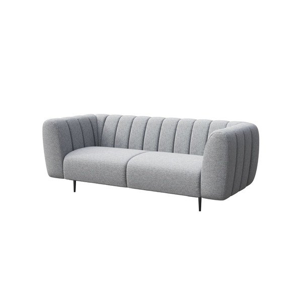Világosszürke kanapé 210 cm Shel – Ghado-image-2