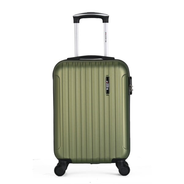 Margo zöld gurulós bőrönd, 37 l - Bluestar