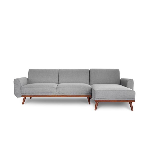 Vera sötétszürke kinyitható, variálható sarokkanapé - Debut-image-2