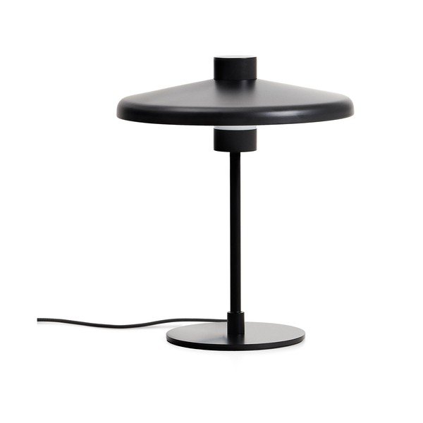 Fekete asztali lámpa fém búrával (magasság 32,5 cm) Nuvira – Kave Home