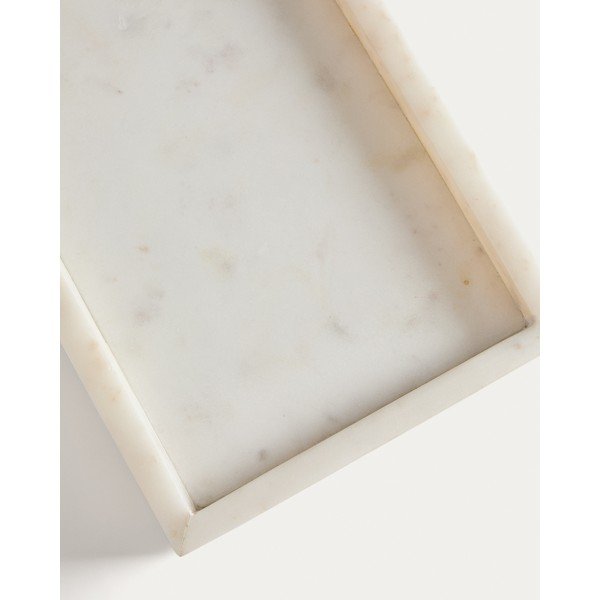 Márvány dekoratív tálca 18x35 cm Serela – Kave Home-image-4