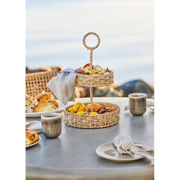 Tengerifű emeletes kínálótálca Rifbjerg – House Nordic-image-1