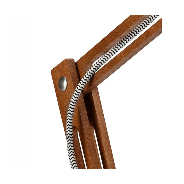 Szürke-barna asztali lámpa fém búrával (magasság 44 cm) Marcello – LAMKUR-image-4