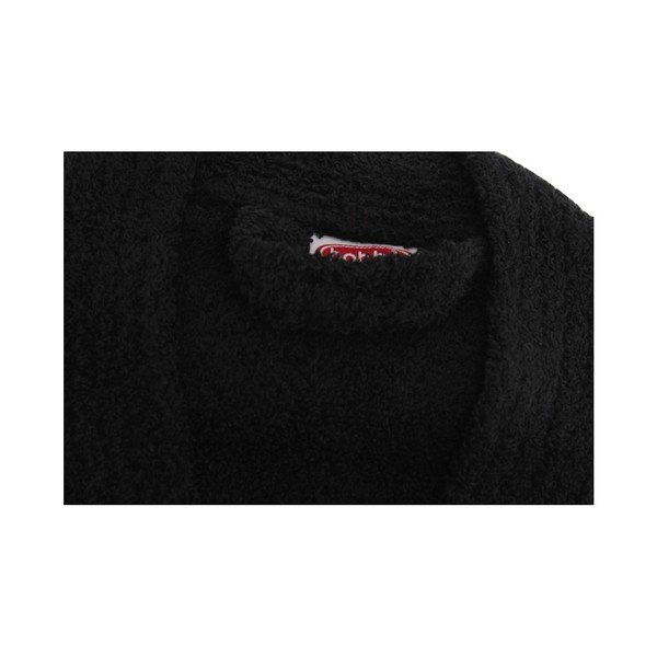 Fekete férfi fürdőköpeny, M/L-es méret - Foutastic-image-2