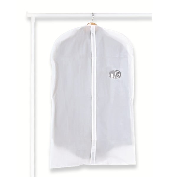 Suit 2 db-os fehér ruhahuzat szett, 96 x 60 cm - JOCCA